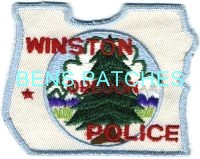 OREGON,WINSTON POLICE 1 STATE SHAPED_wm
